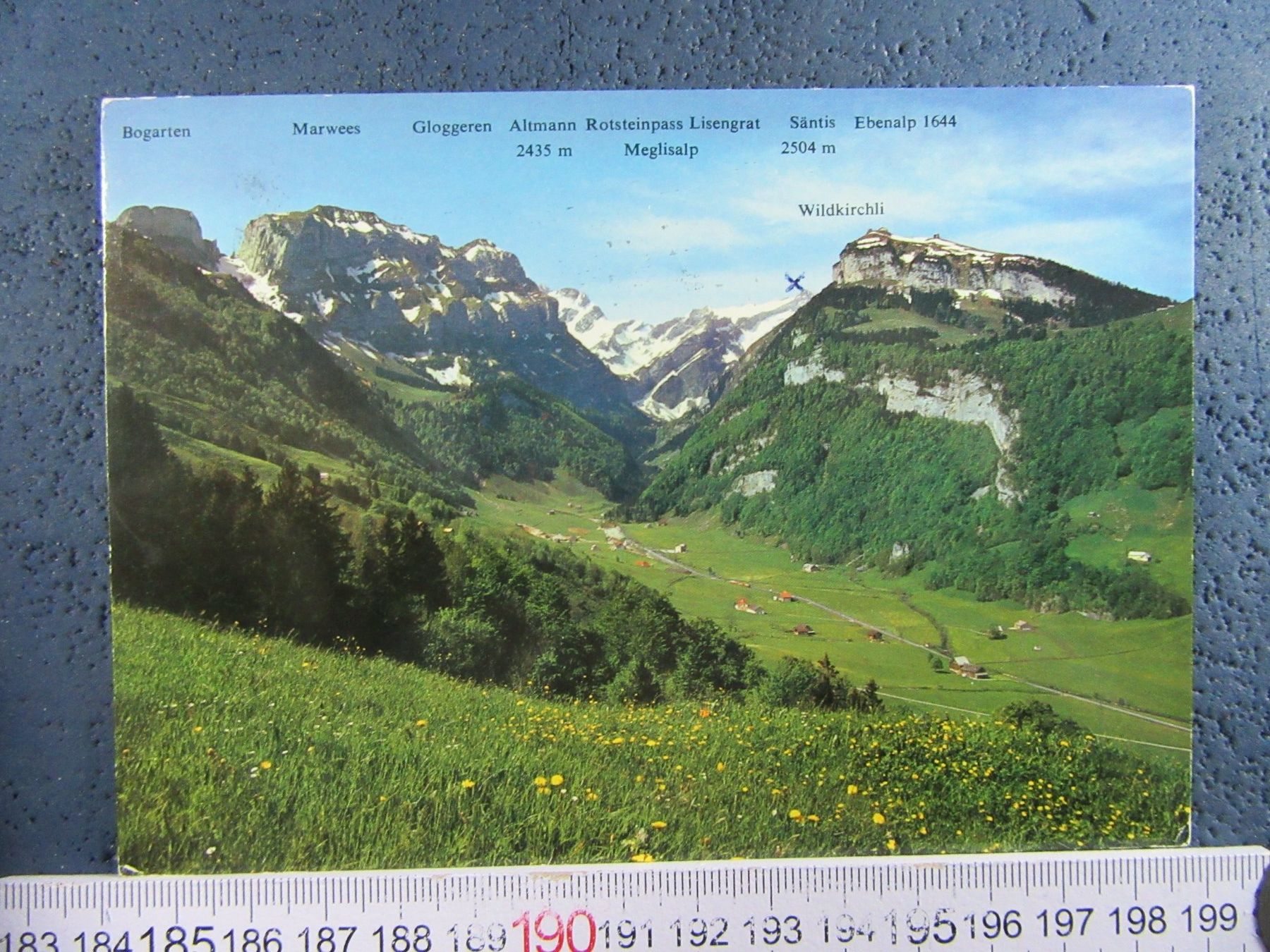 Cartoline postali: WASSERAUEN APAI AK ALPSTEIN – Usato da Ettingen venduto da Hausi4711