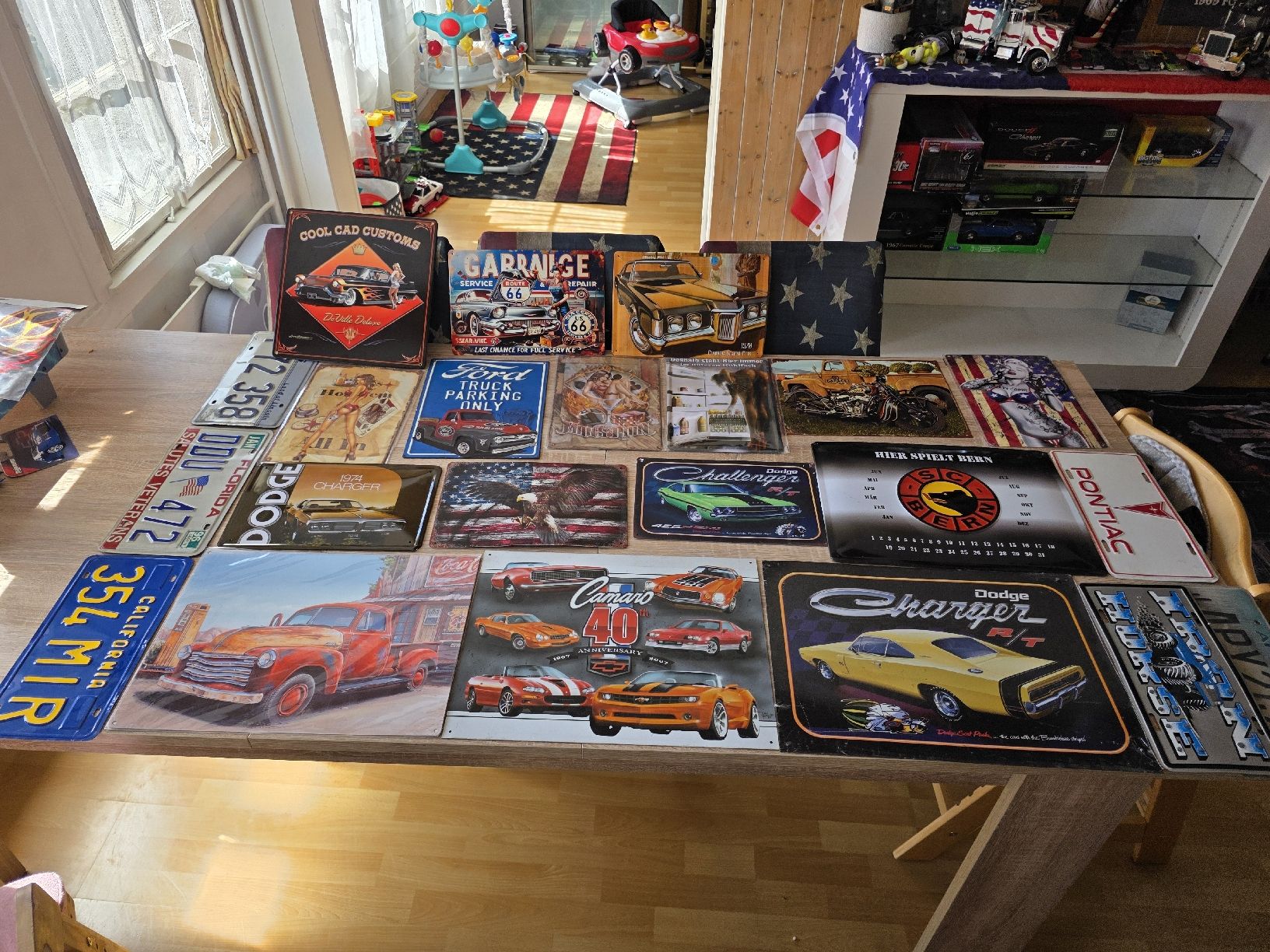 Schilder: Diverse USA Blechschilder – Neu (gemäss Beschreibung) aus Goldingen von Muscle_Cars84