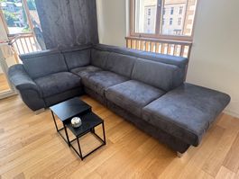 Großes L Sofa Grau