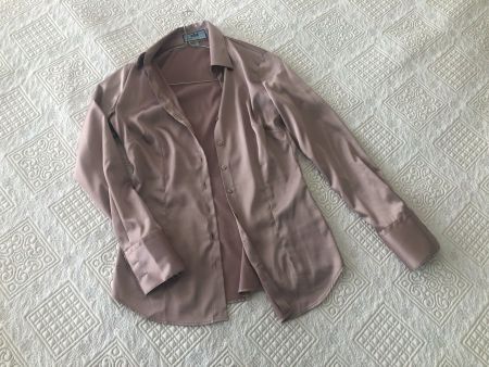 Satinbluse edel, Grösse S