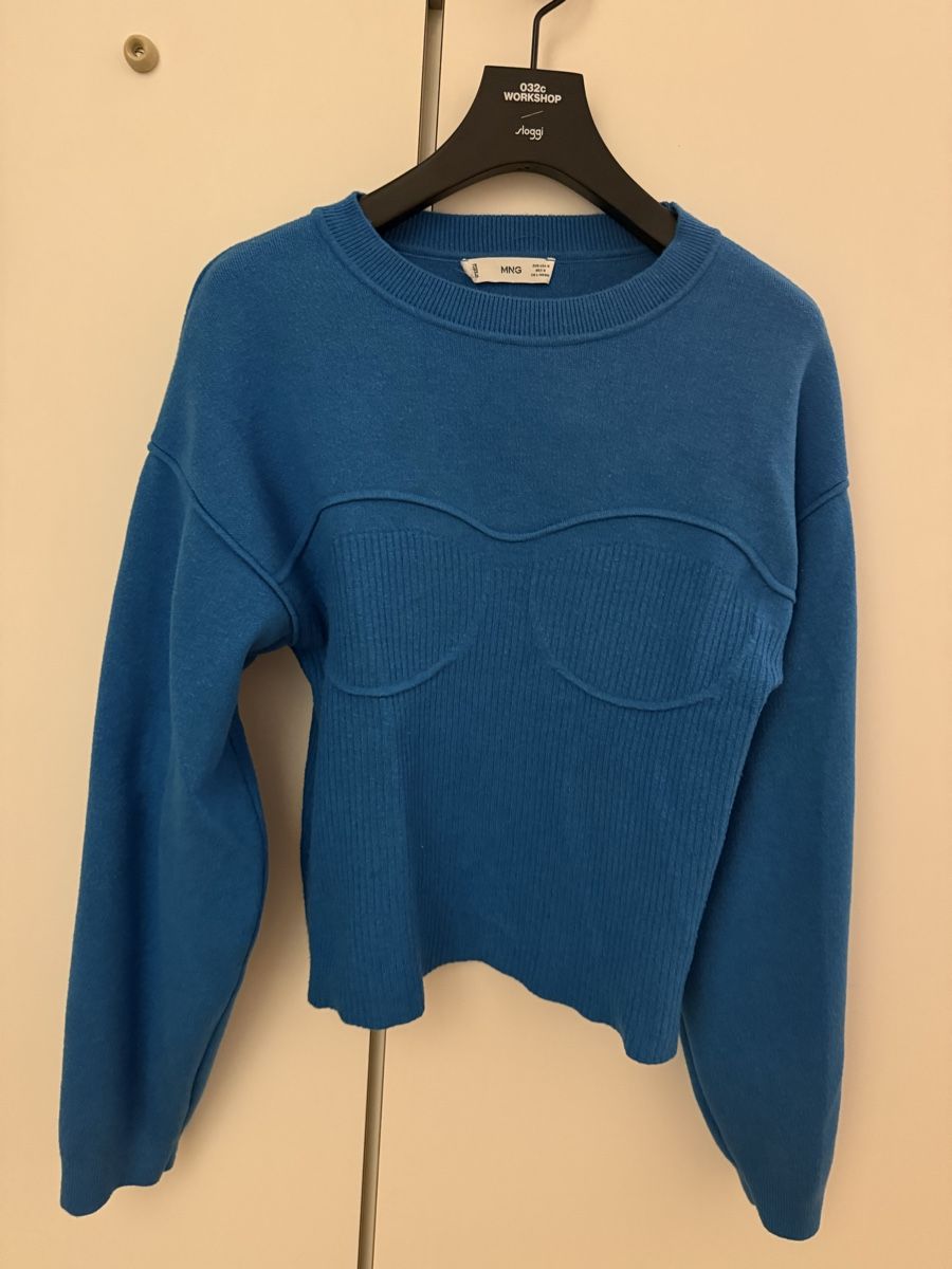 Mango Pulls & Sweat-shirts: Pullover blau Grösse S Damen von Mango – D'occasion à Zürich par rubi_sk