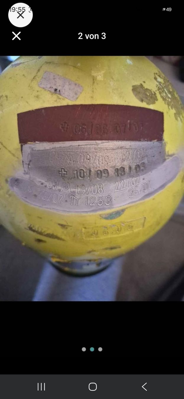 Bombole da sub: Tauchflasche 15L Stahl – Usato da Ermenswil venduto da django_101 1