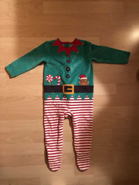Produktbild von Buddy The Elf Kostüm Herren Weihnachten Film Elfen Kostüm Outfit