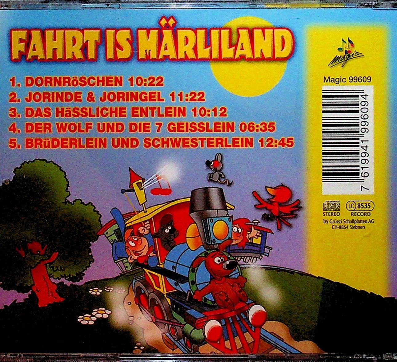 CD: CD  Fahrt is  Märliland Grimms Märchen Dialekt – Usato da Reitnau venduto da Zaomir 1