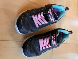 skechers Turnschuhe Gr 35 scharz-pink