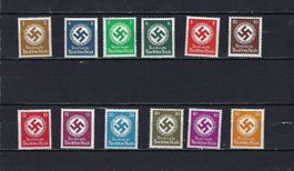 Dienstmarken 132 - 143 **