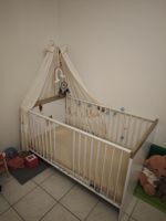 Kinder-/Babybett inkl. Matratze und Bezüge