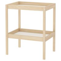 Sehr praktischer IKEA Wickeltisch "SNIGLAR" aus Holz B