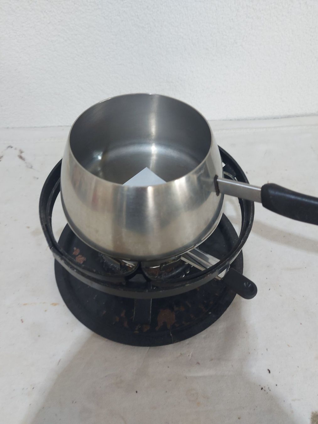 Elettrodomestici da cucina: Fondue Sets mit Caquelon und Rechaud (8) – Usato da Rheinau venduto da profitronic.shop 5