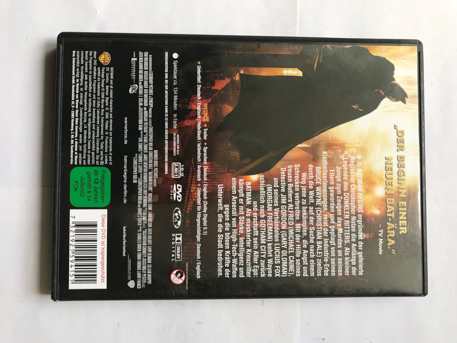 Tutti i DVDs: dvd, „batman begins“ – Usato da liestal venduto da makai05 1