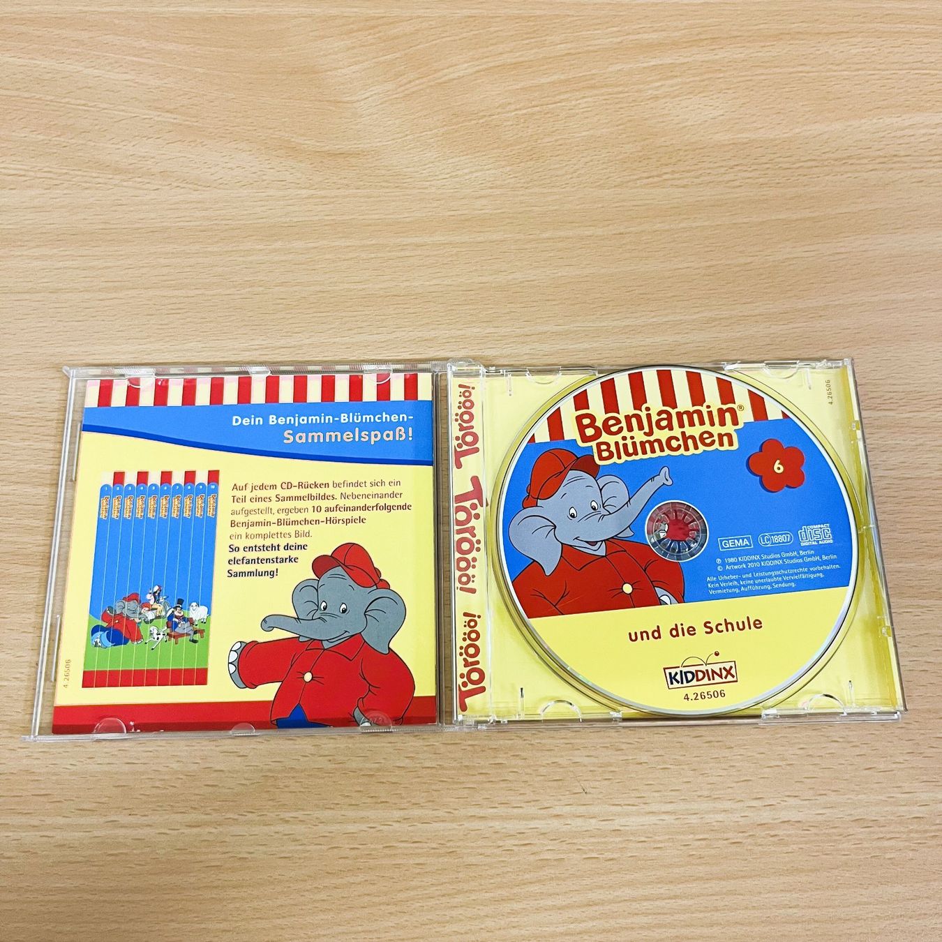 CDs: CD - Benjamin Blümchen und die Schule - Nr. 6 – Gebraucht aus Amlikon-Bissegg von riestig 1