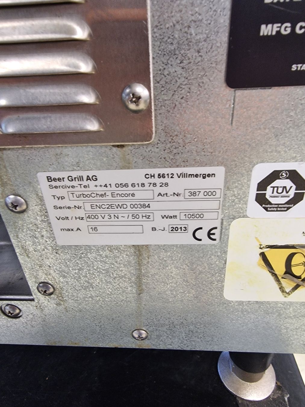 Elettrodomestici da cucina: Turbo  chef – Usato da Niederwangen BE venduto da HasGastrobedarf 7