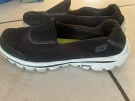 Bequeme Skechers Go Walk Schuhe, Grösse 38, Schwarz