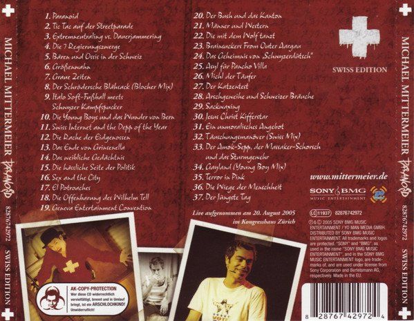 CD: Michael Mittermeier > Swiss Edition... Comedy-Hit ! – Nuovo (secondo la descrizione) da Niederrohrdorf venduto da Victor777 1