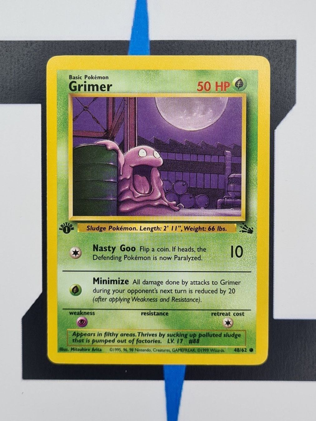 Pokémon Carte collezionabili: Grimer 1st FO48 EN NM – Nuovo (secondo la descrizione) da Basel venduto da Zadoys