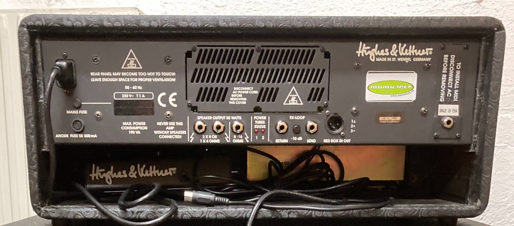 Hughes & Kettner Amplificatori: H&K Tube 50 – Nuovo (secondo la descrizione) da Zürich venduto da MamuTech 1