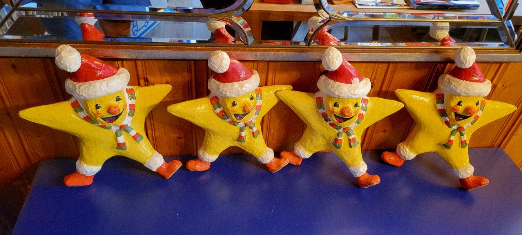 Figuren: Alte Sternen - Figuren aus Pappmaché – Gebraucht aus Schafhausen im Emmental von Herzrose