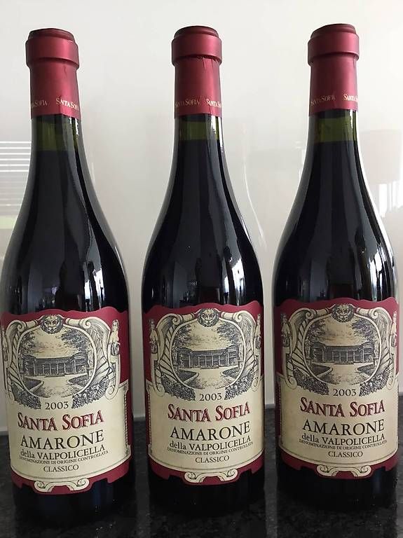 Wein: Amarone Santa Sofia 2003 – Gebraucht aus Avry-devant-Pont von Waldi12