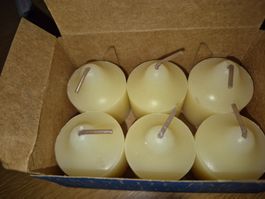 Partylite Votivkerzen 6 Stk. pro Pack Marshmallow Vanille
