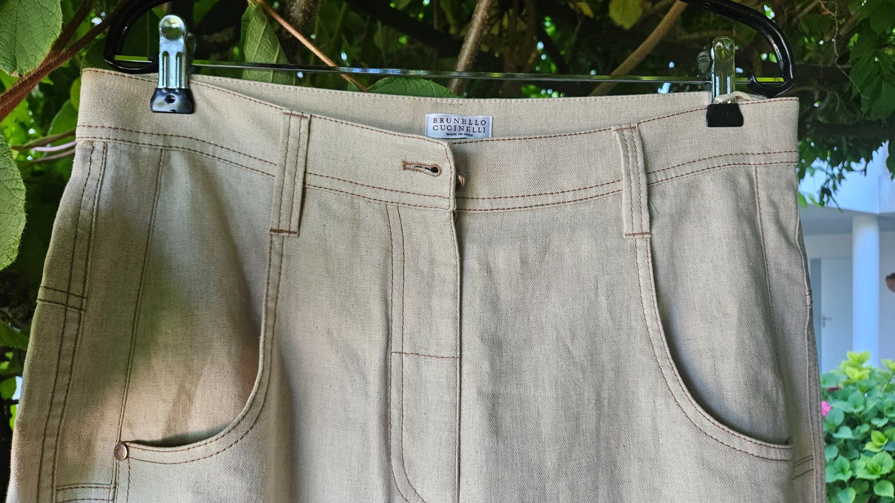 Brunello Cucinelli Pantalons: Sommerhose Brunello Cucinelli – D'occasion à Boniswil par insideBoutique 3