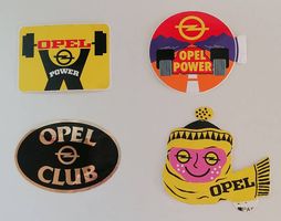 OPEL Auto Motorsport Vintage Sticker Abziehbild Aufkleber
