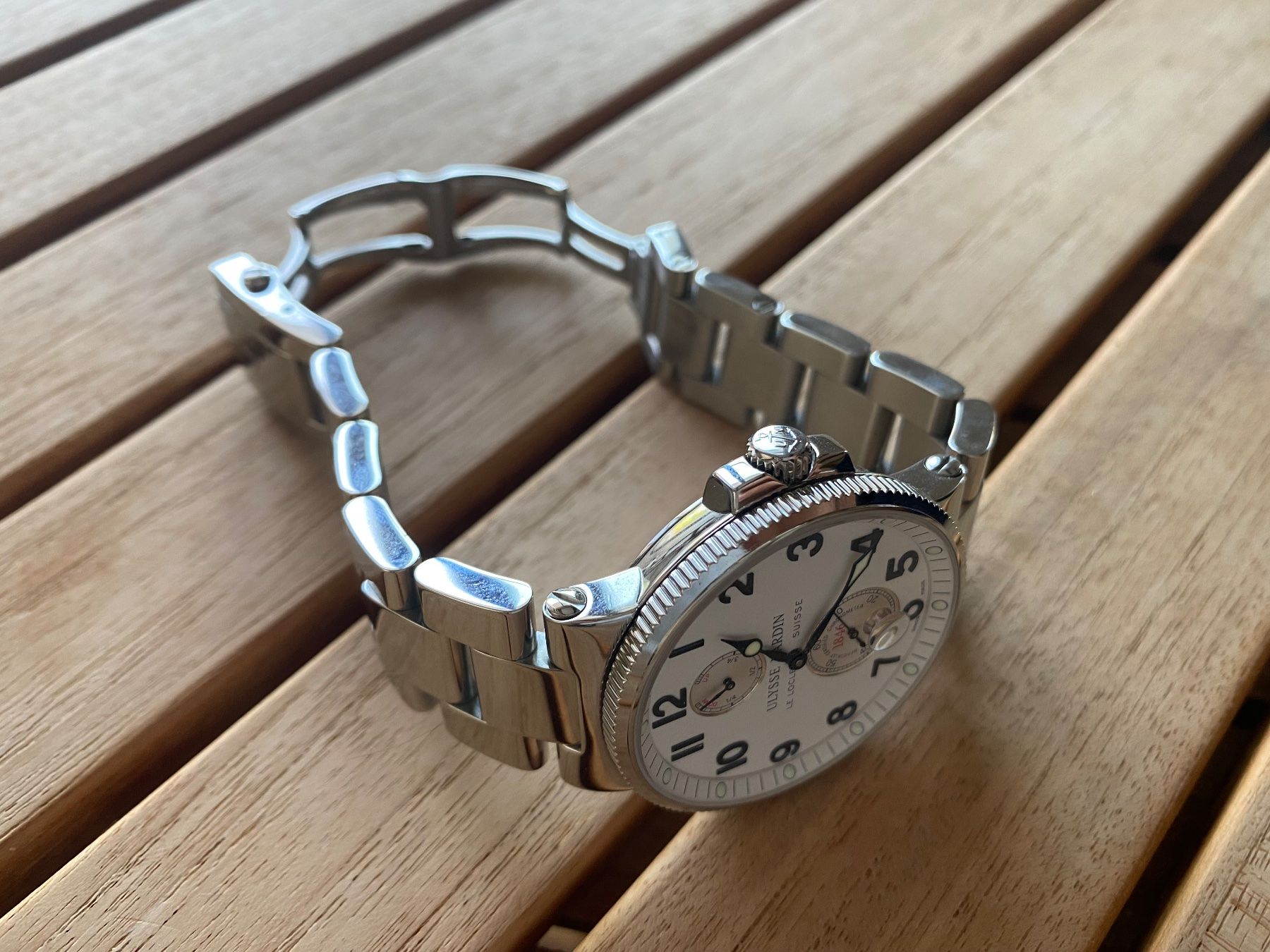 Ulysse Nardin Montres: Ulysse Nardin Marine Chronometer Ref. 263-66 – D'occasion à Klingnau par Pfidico 6