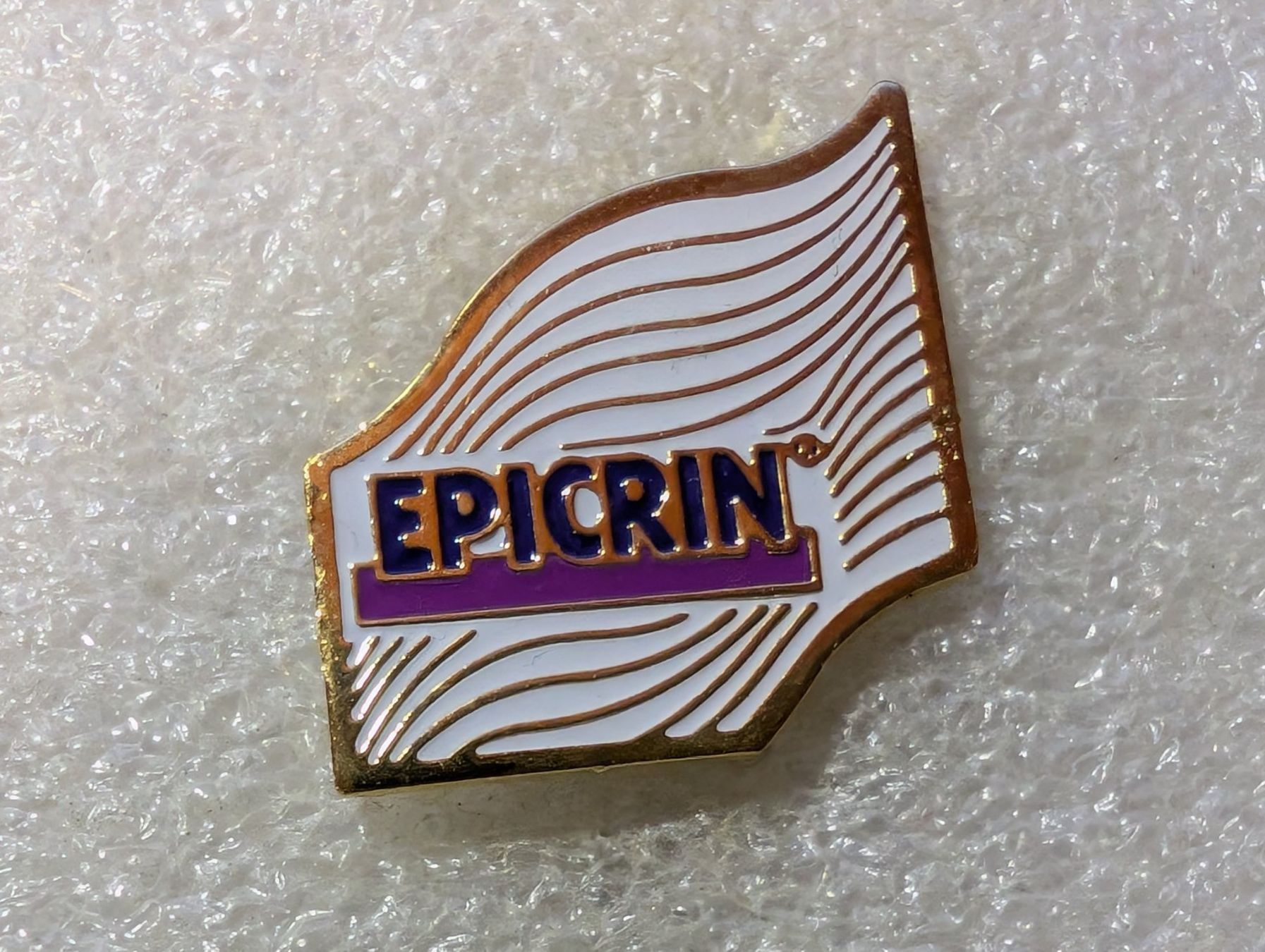 Plaketten & Abzeichen: Ansteckpin 41: Epicrin – Gebraucht aus Oppligen von Pin-Fall-Shop