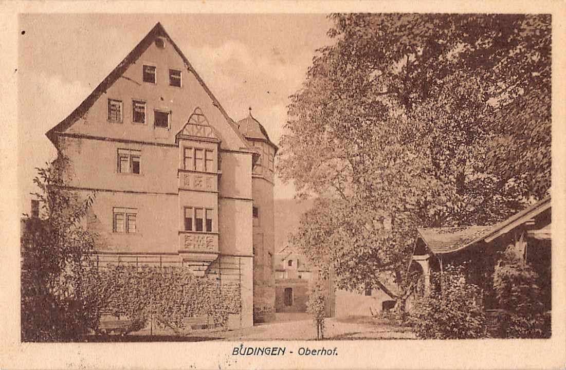 Ansichtskarten: 3 alte Ansichtskarten BÜDINGEN UM 1912 – Gebraucht aus Winterthur von SchatzchischtliWinti 4