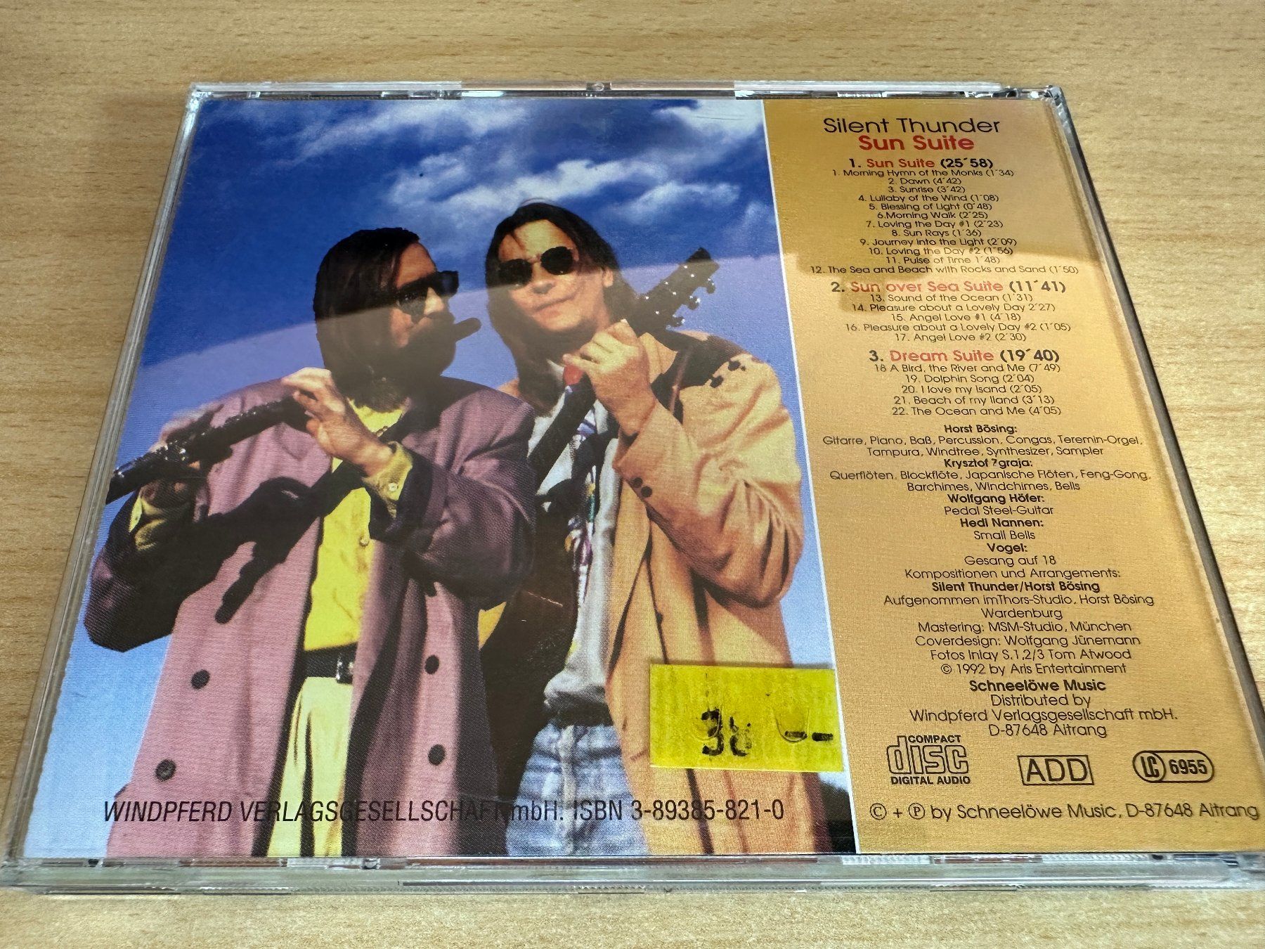 CD: Silent Thunder - Sun Suite – Usato da Rikon im Tösstal venduto da Alpenmutz 1