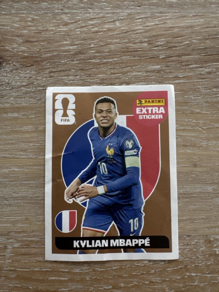 Panini Carte collezionabili: Extra Sticker Panini Kylian Mbappé – Usato da Oberrüti venduto da Zuela
