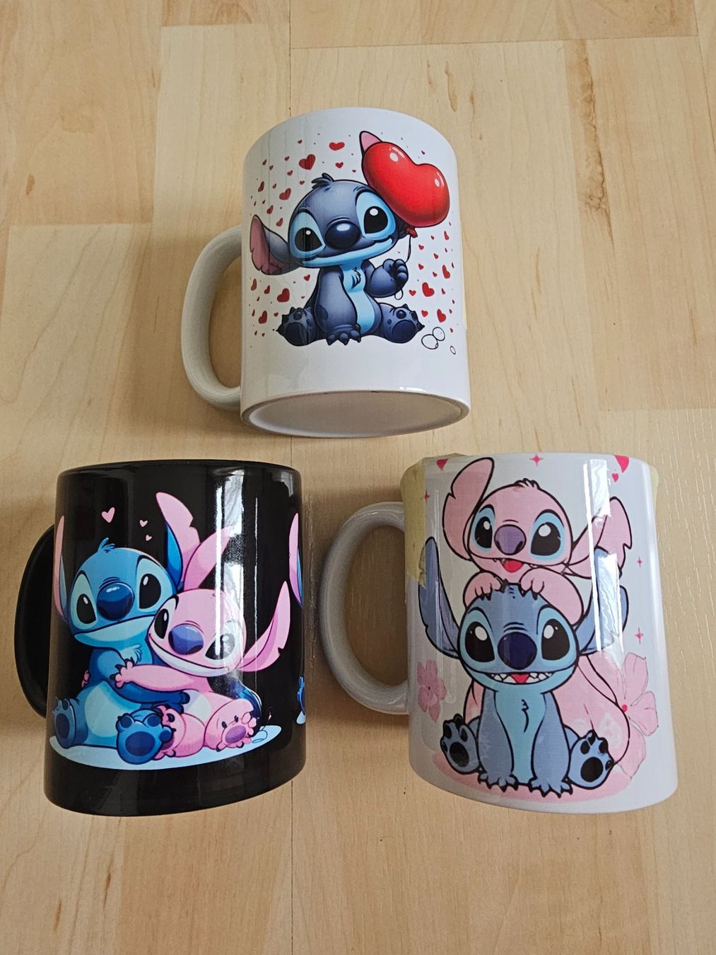 Tazze: 3 Stitch Tässli – Nuovo (secondo la descrizione) da Balterswil venduto da Dikdik1992