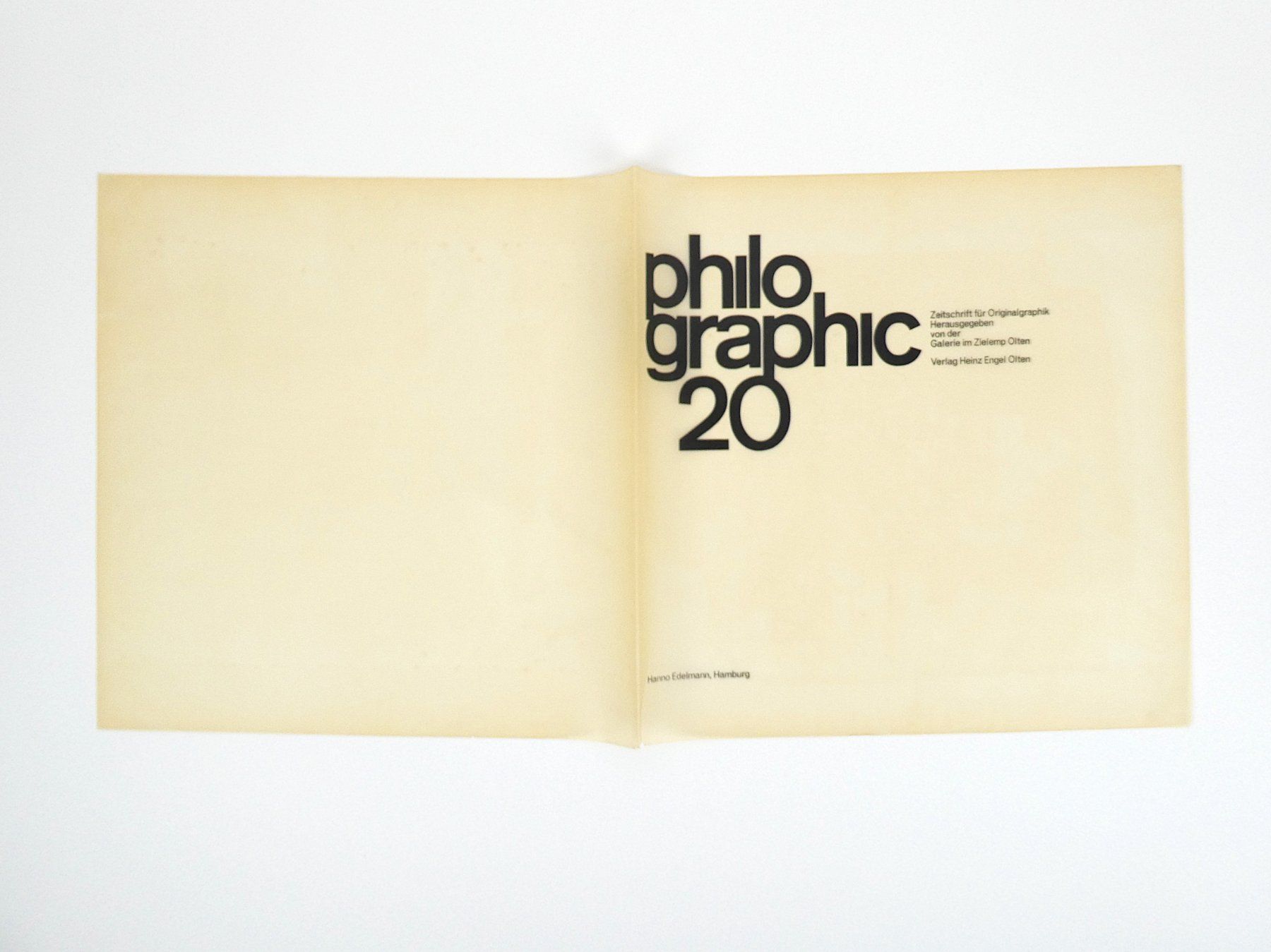 Riviste & Magazine: philographic 20 Zeitschrift - Hanno Edelmann – Usato da Urtenen-Schönbühl venduto da Restwert_Schoenbuehl 7