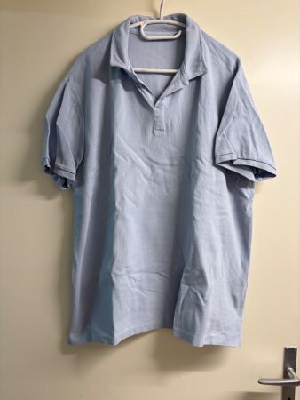 Hellblaues Polohemd C&A Grösse XXL leicht für Sommer ☀️