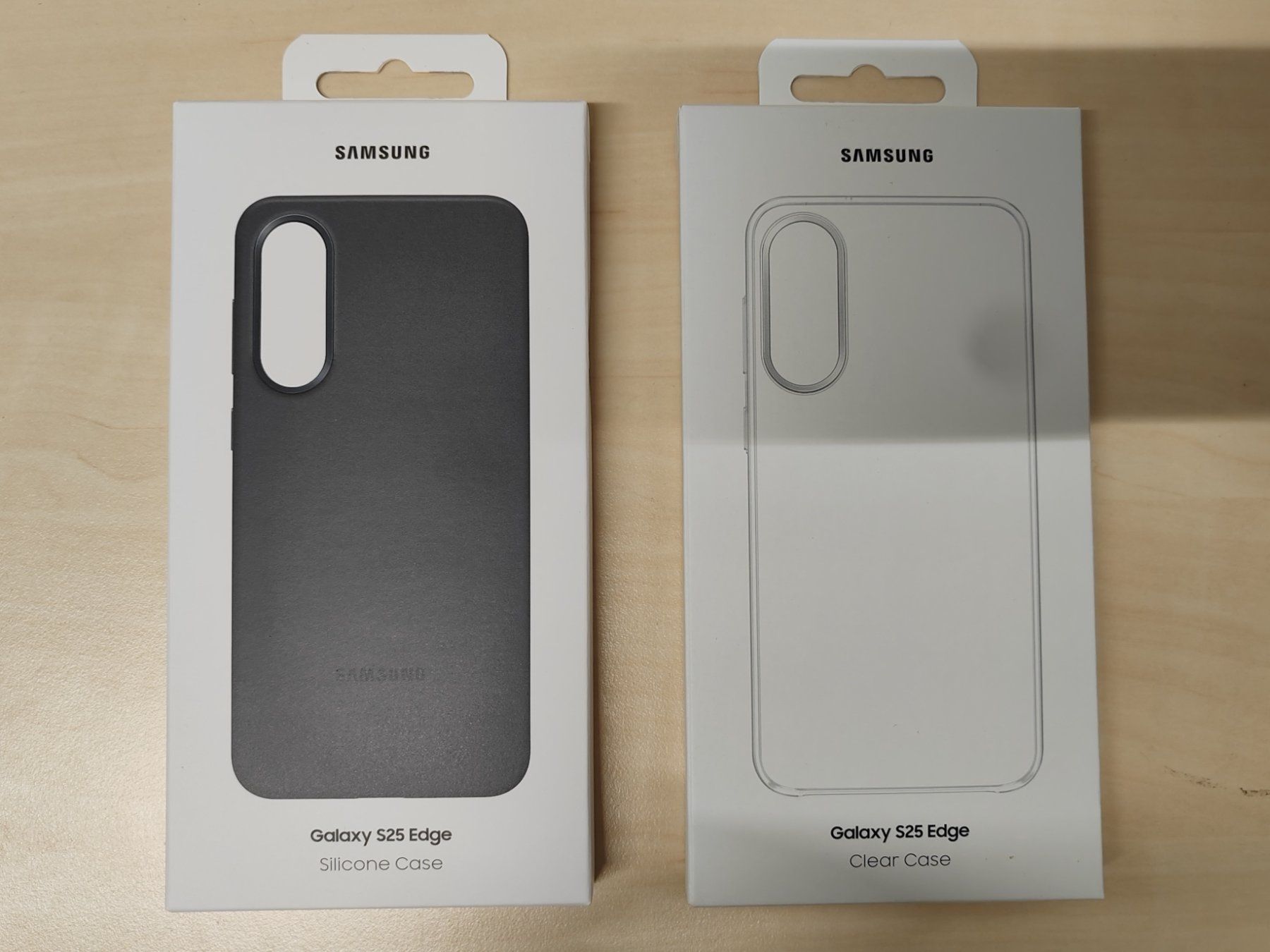 Samsung Cover & Protezioni schermo: 2 x Samsung S25 Edge Schutzhülle – Nuovo e nell'imballaggio originale da Derendingen venduto da janamari