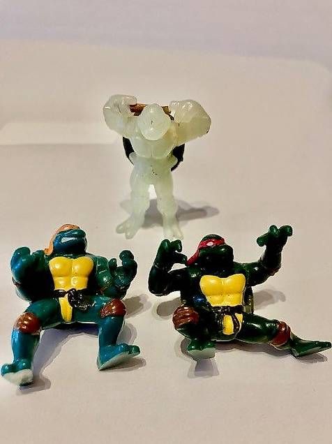 Figuren: lot de 7 figurines Ninjas Turtles 2002 – Gebraucht aus Tannay von Comsa 4