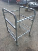 Rollwägeli , Tablarwagen , Komissionierwagen , Gestell 60x60
