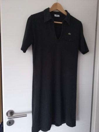 Robe polo Lacoste noire - Taille 40 FR