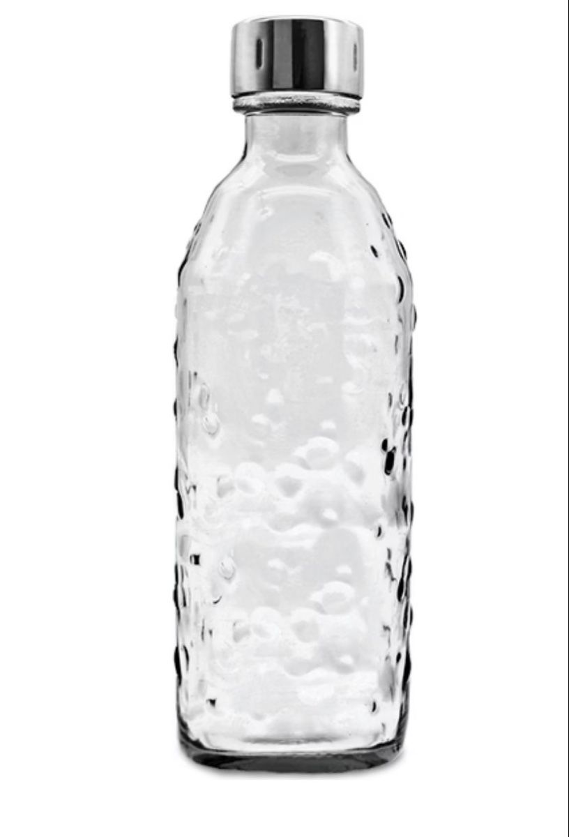 Autres vaisselles & verres: Sodabär Glasflasche transparent strukturiert  – D'occasion à zürich par Bailey17