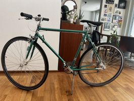 Grünes Herren- Velo, schweizer Marke „Alpensieg“