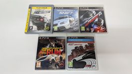Need For Speed Sammlung für PlayStation 3