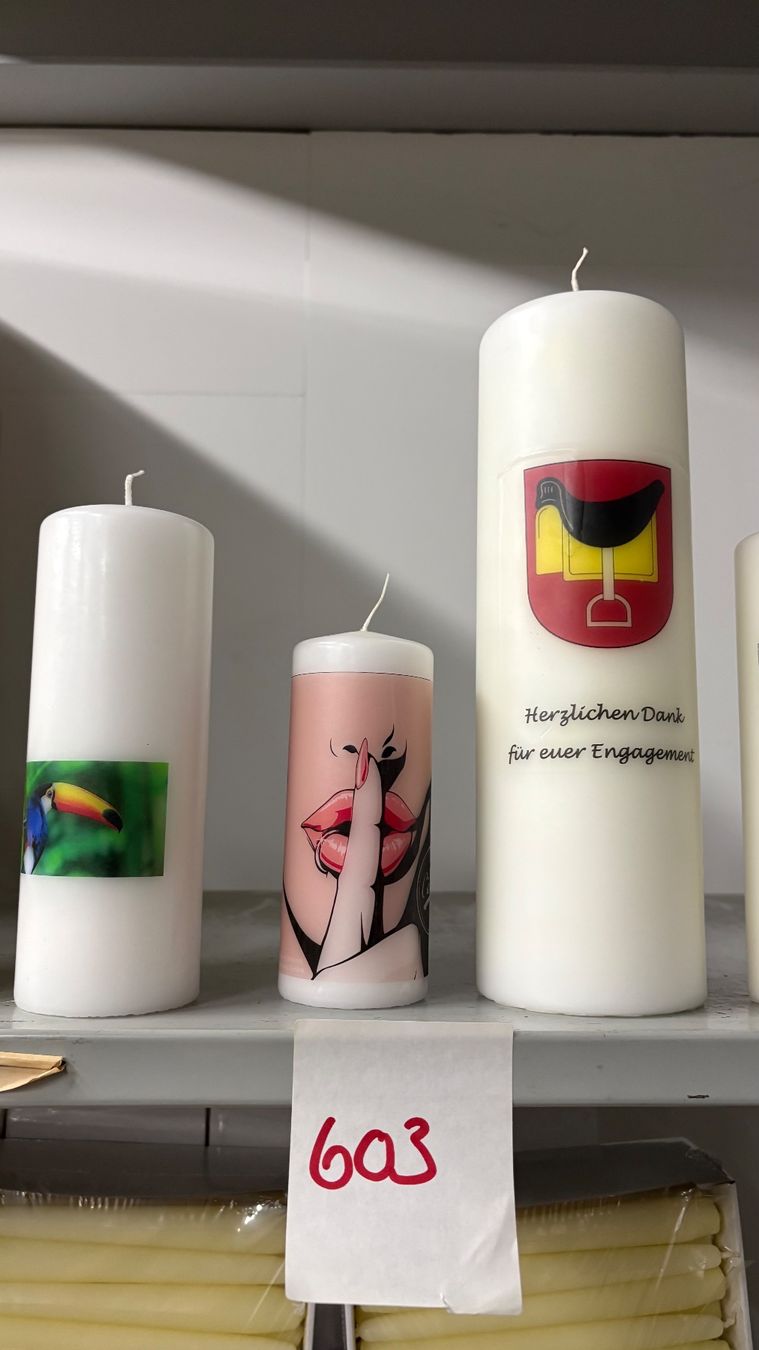 Candele: 603 Posten Kerzen aus Liquidation – Nuovo (secondo la descrizione) da Derendingen venduto da Meisterstuecke 2