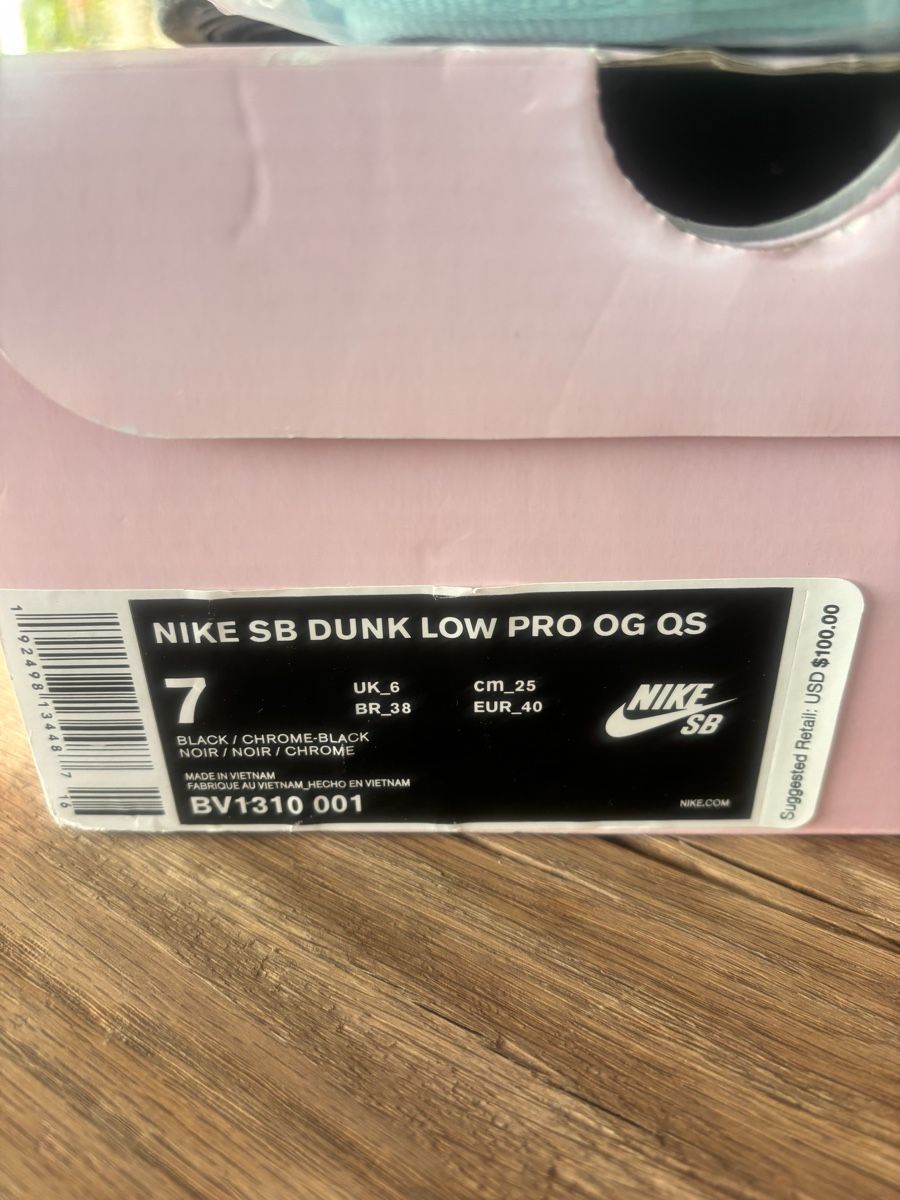 Nike Scarpe da uomo: Nike SB Dunk Low Pro OG QS – Usato da Zollikerberg venduto da KKGlobi 2