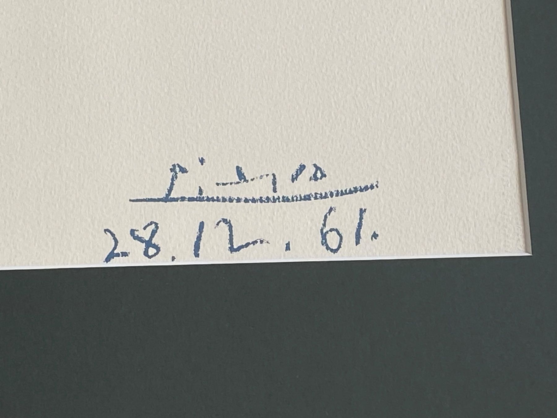 Dipinti: Gerahmter Picasso Kunstdruck Friedenstaube – Usato da Maienfeld venduto da GR-Ami15 1