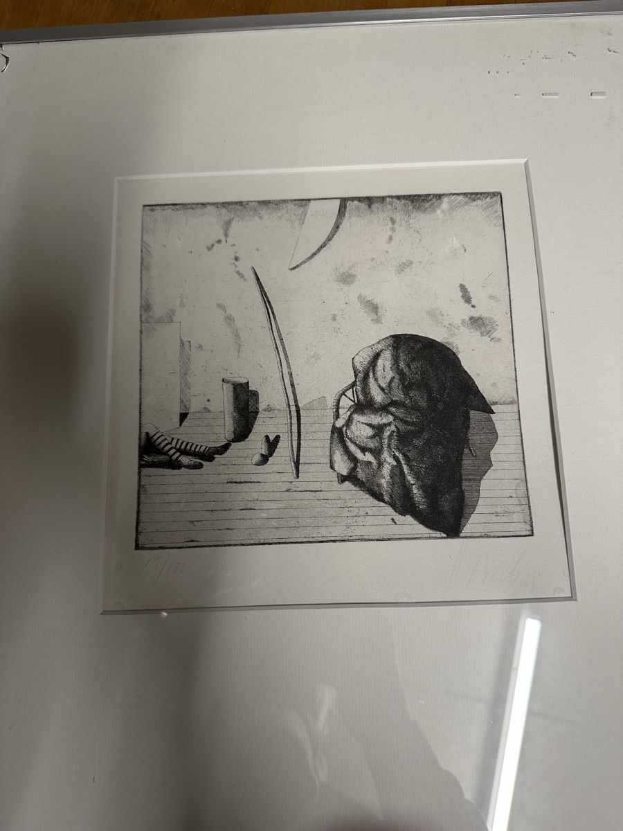 Grafica & Litografie: Lithographie A . Oswald numérotée 2/15 – Usato da Bellevue venduto da bordeaux075cl
