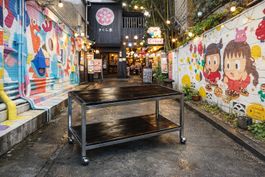 Beistelltisch Servierwagen Teewagen Trolley Tablarwagen