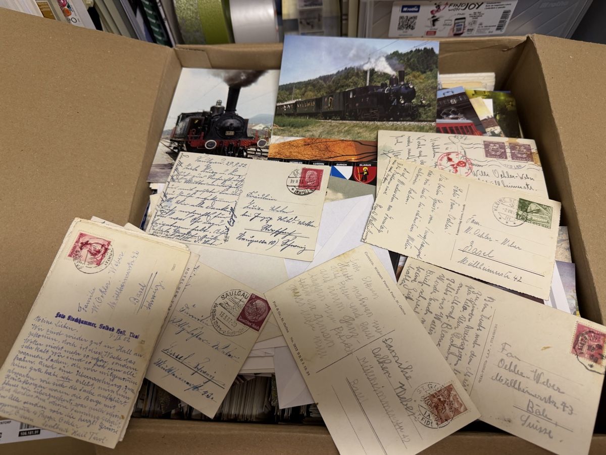 Cartoline postali: Karton mit Ansichts /Post und Maximumkarten ab Alt – Usato da Murgenthal venduto da Tina_4055 2