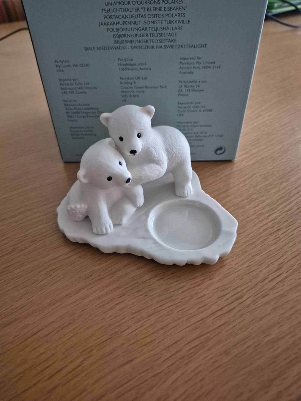 Partylite Kerzenständer: Partylite Teelichthalter 2 kleine Eisbär – Neu (gemäss Beschreibung) aus Buttikon SZ von sefa02 2
