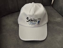 Kappe mit Aufdruck "Schiss i d’Hose"