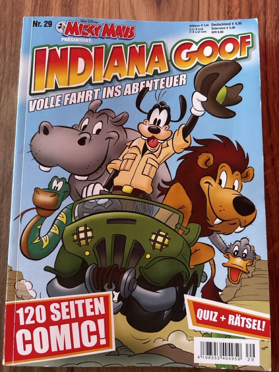 Comics: Micky Maxx Comics Indiana Goof, 3 Stk. – Gebraucht aus Gerlafingen von Marcryter 1