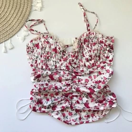 Victoria's Secret Tops: Flower Bustier Top – Neu (gemäss Beschreibung) aus Bottmingen von Itsclaire 1